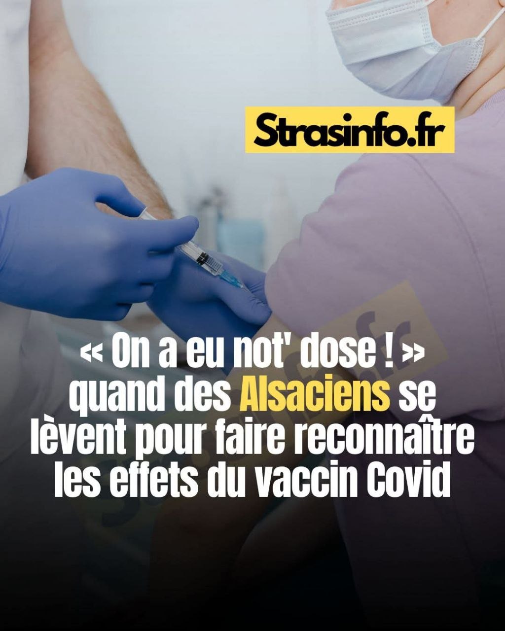 Une association alsacienne se bat pour les victimes présumées des vaccins Covid